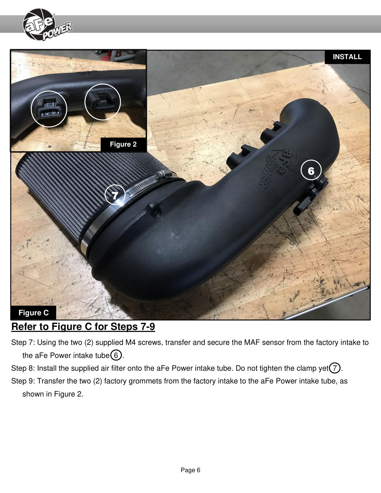 aFe Magnum Force Stage-2Si Cold Air Intake | BMW X5/X6 3.0L (14-19) (54-83043D)