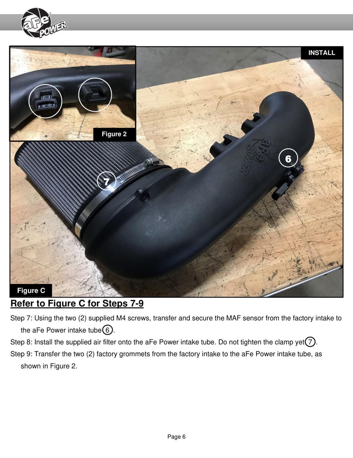 aFe Magnum Force Stage-2Si Cold Air Intake | BMW X5/X6 3.0L (14-19) (54-83043D)