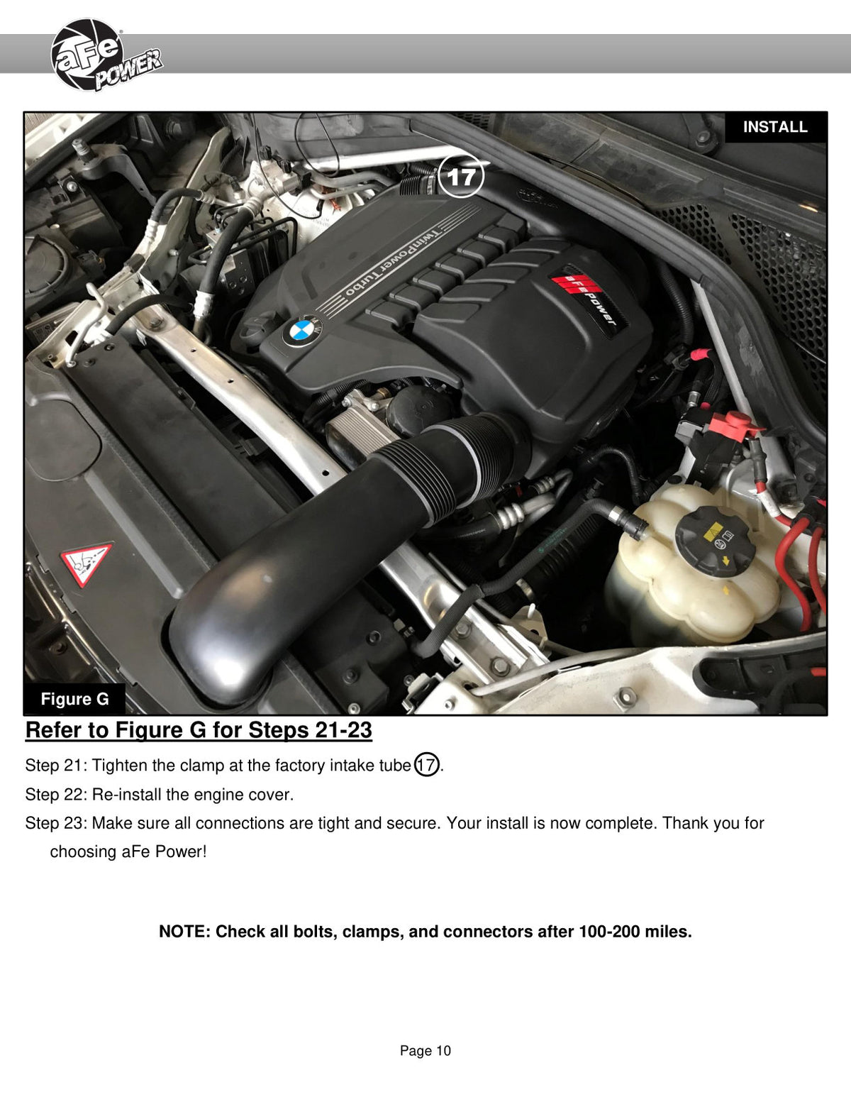aFe Magnum Force Stage-2Si Cold Air Intake | BMW X5/X6 3.0L (14-19) (54-83043D)