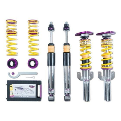 KW Clubsport Coilover Kit w/ Top Mounts - 996 Carerra 2 & Targa