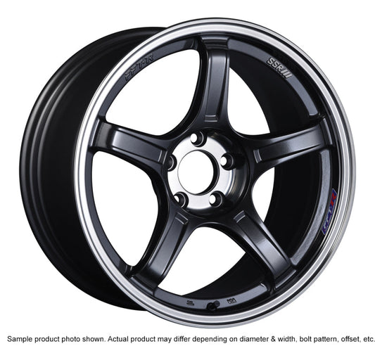 SSR GTX03 18x9.5 +12 5x114.3 Black Graphite