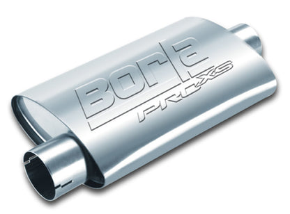 Borla PRO-XS Oval Muffler | Universal 2.5in In/Out Center/Offset 14x4.25x1.88 (400481)