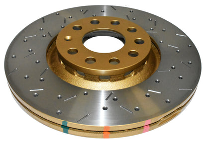 DBA 4000 XS Cross-Drilled & Slotted Front Rotor | Audi A4 / A4 Quattro (96-04) (DBA42800XS)