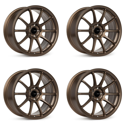 (set of 4) Enkei Triumph Matte Bronze | 18x8" +40mm | 5x114.3mm Wheel