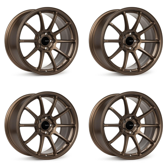 (set of 4) Enkei Triumph Matte Bronze | 18x8" +40mm | 5x114.3mm Wheel