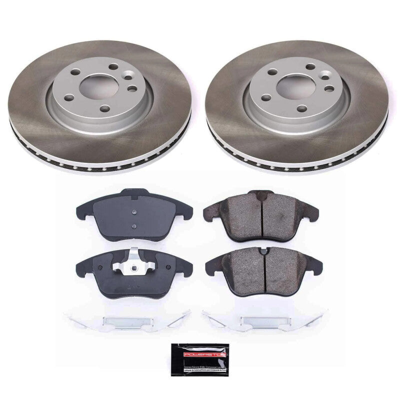 PowerStop Rotor Kit | 2008–2010 Volvo V70 (SC5608)