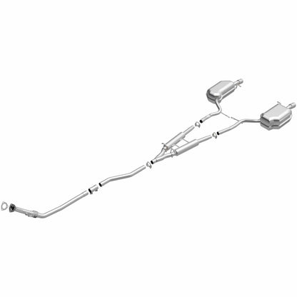 BRExhaust 2004-2005 Audi A4 Quattro 1.8L Direct-Fit Replacement Exhaust System