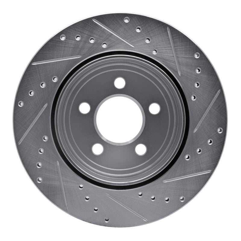 DFC D&S Silver Brake Rotor (REAR LEFT): Chrysler 300 (05-23)
