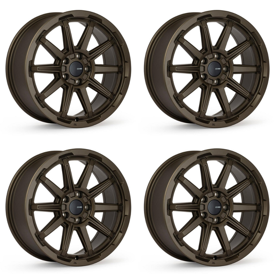 (set of 4) Enkei Adventurer Matte Bronze | 17x7.5" +35mm | 5x108mm Wheel