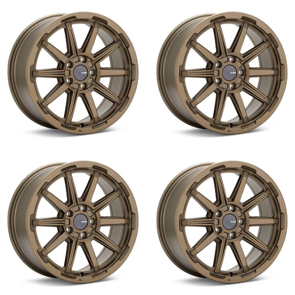 (set of 4) Enkei Adventurer Matte Bronze | 17x7.5" +35mm | 5x114.3mm Wheels