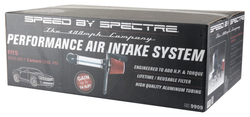 Spectre 10-11 Chevy Camaro V6-3.6L F/I Air Intake | (9909)