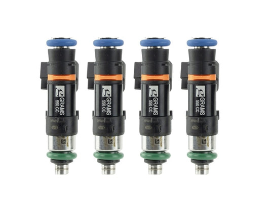 Grams Perf 550cc Fuel Injectors Set of 4 | Honda/Acura K Series / S2000 (06+) (G2-0550-0501)