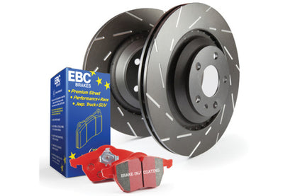 EBC Brakes S4KR1224 S4 Kits Redstuff & USR Rotor for 10-18 Altima Sentra