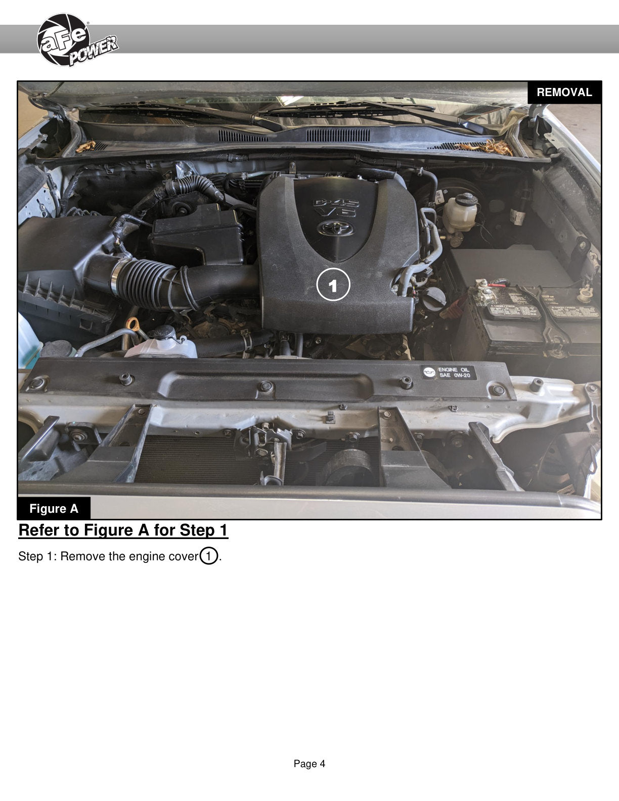 aFe Super Stock Induction Pro DRY S Intake | Toyota Tacoma V6 3.5L (16-22) (55-10002D)