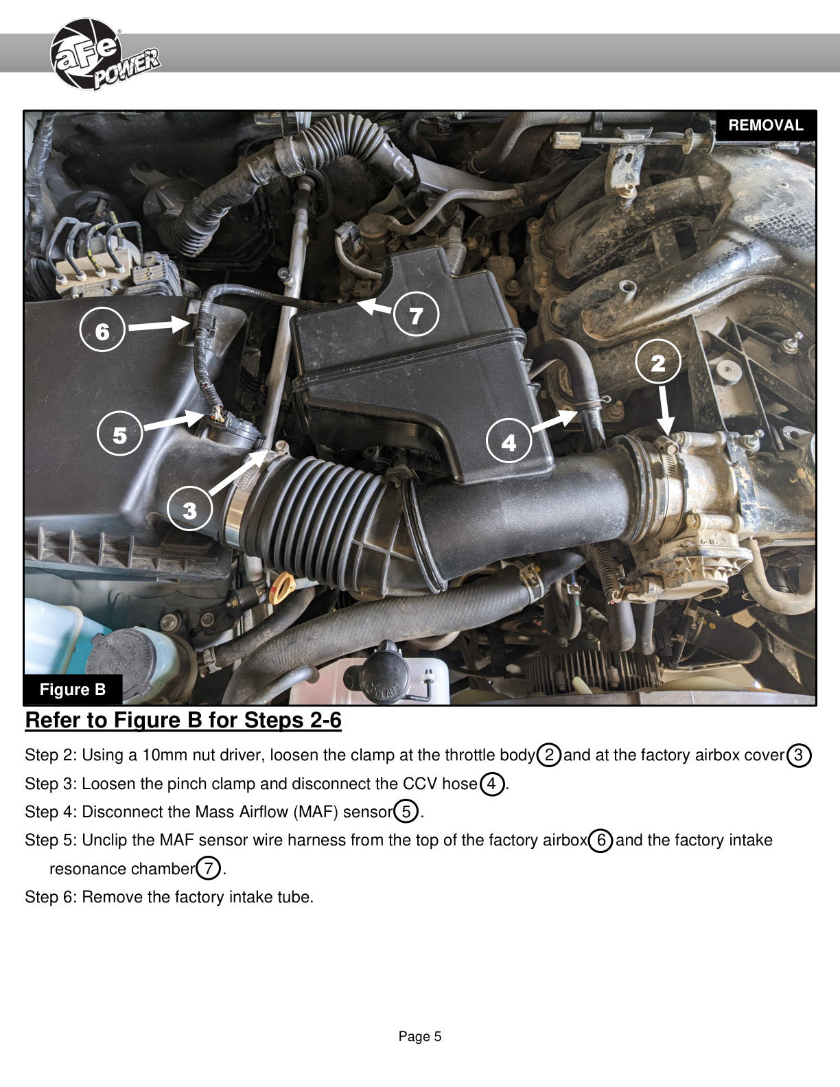 aFe Super Stock Induction Pro 5R Media | Toyota Tacoma V6-3.5L (16-22) (55-10002R)