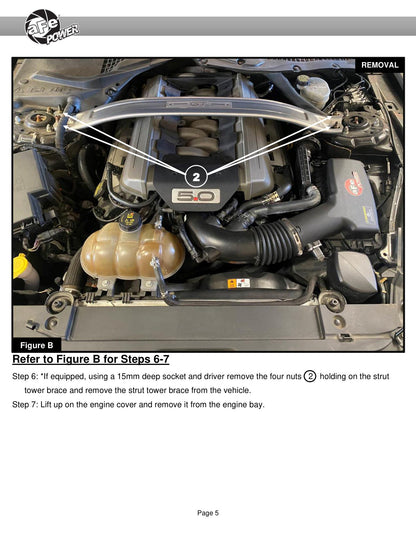 aFe Pro 5R Induction System | Ford Mustang 15-23 (55-10004R)