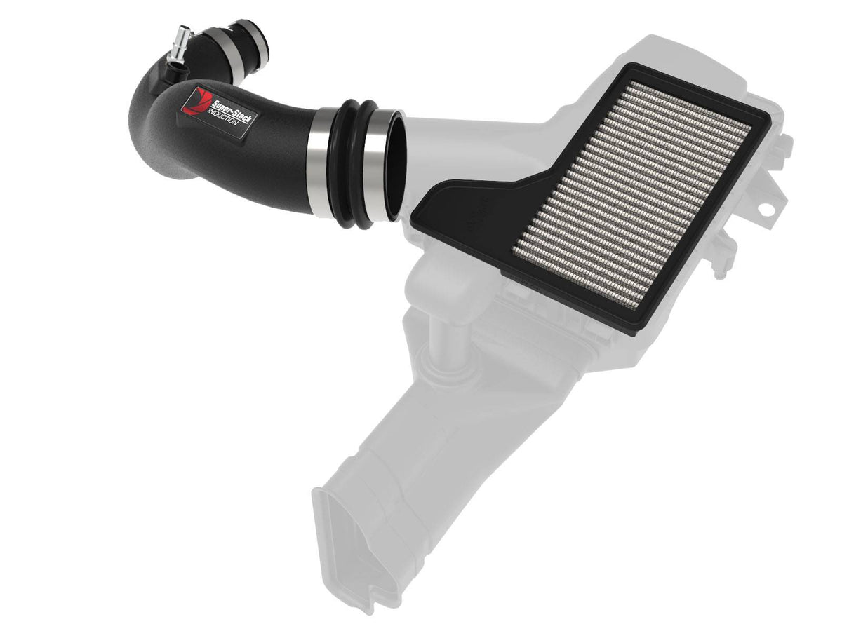 aFe Super Stock Pro Dry S Induction System | Ford Mustang L4-2.3L (15-20) (55-10006D)