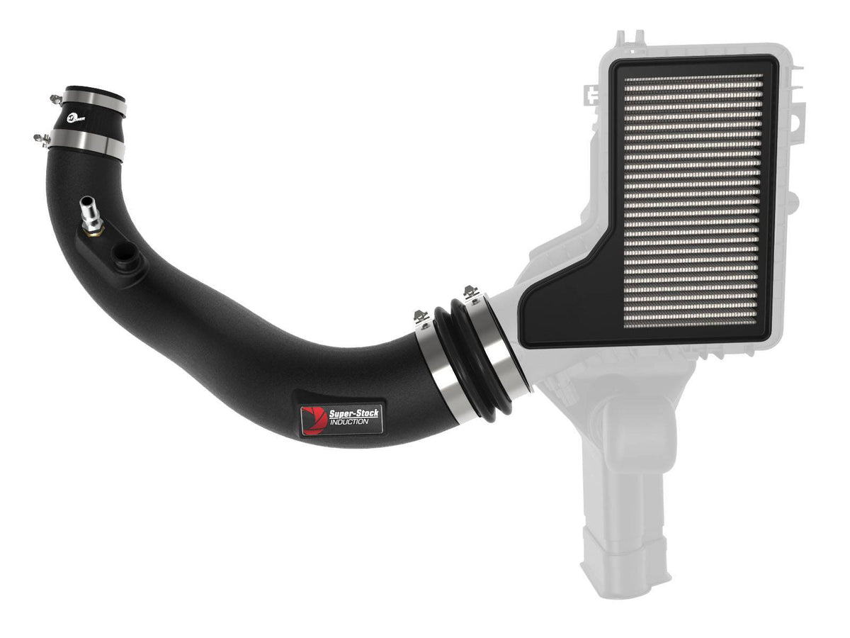 aFe Super Stock Pro Dry S Induction System | Ford Mustang L4-2.3L (15-20) (55-10006D)