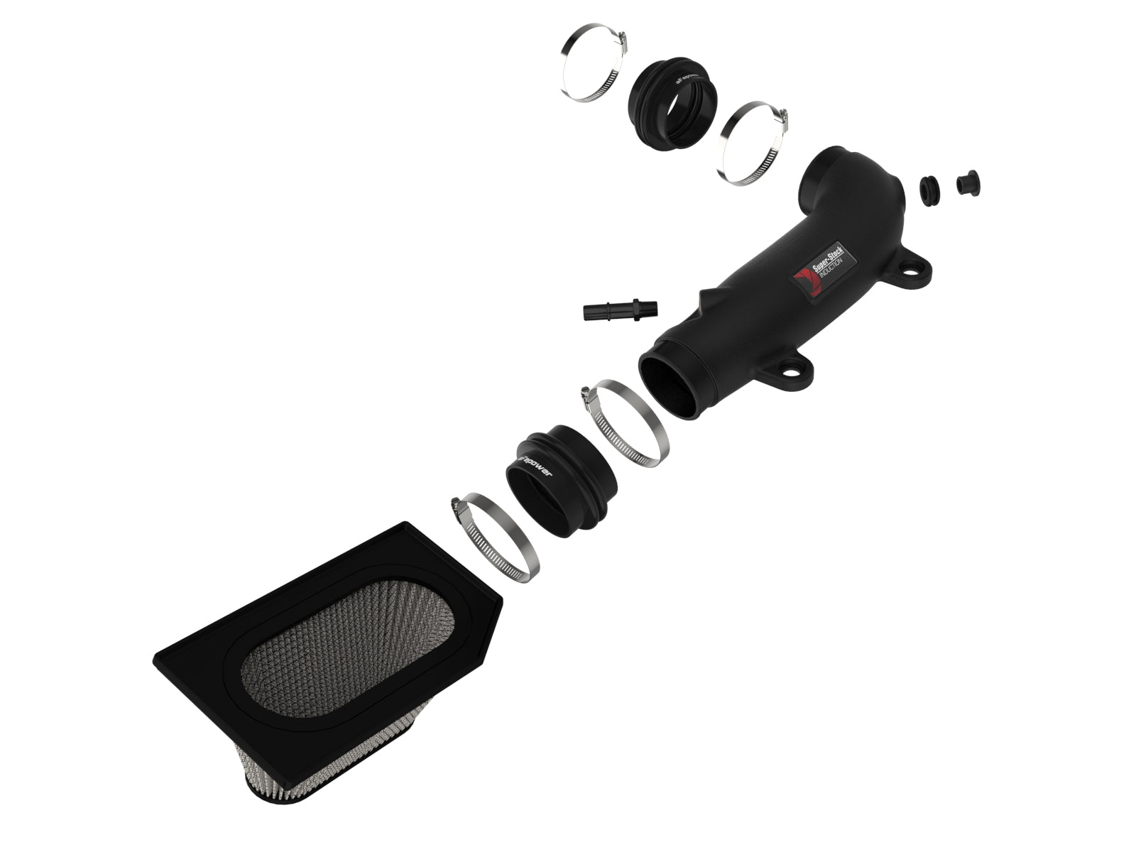 aFe Super Stock Pro Dry S Induction System | Jeep Wrangler JL/Gladiator JT V6-3.6L (55-10009D)