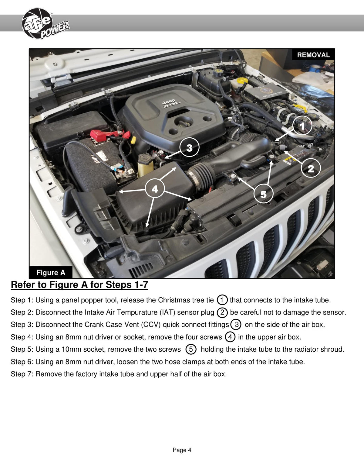 aFe Super Stock Induction System Pro 5R | Jeep Wrangler JL JK (07-26) (55-10010R)