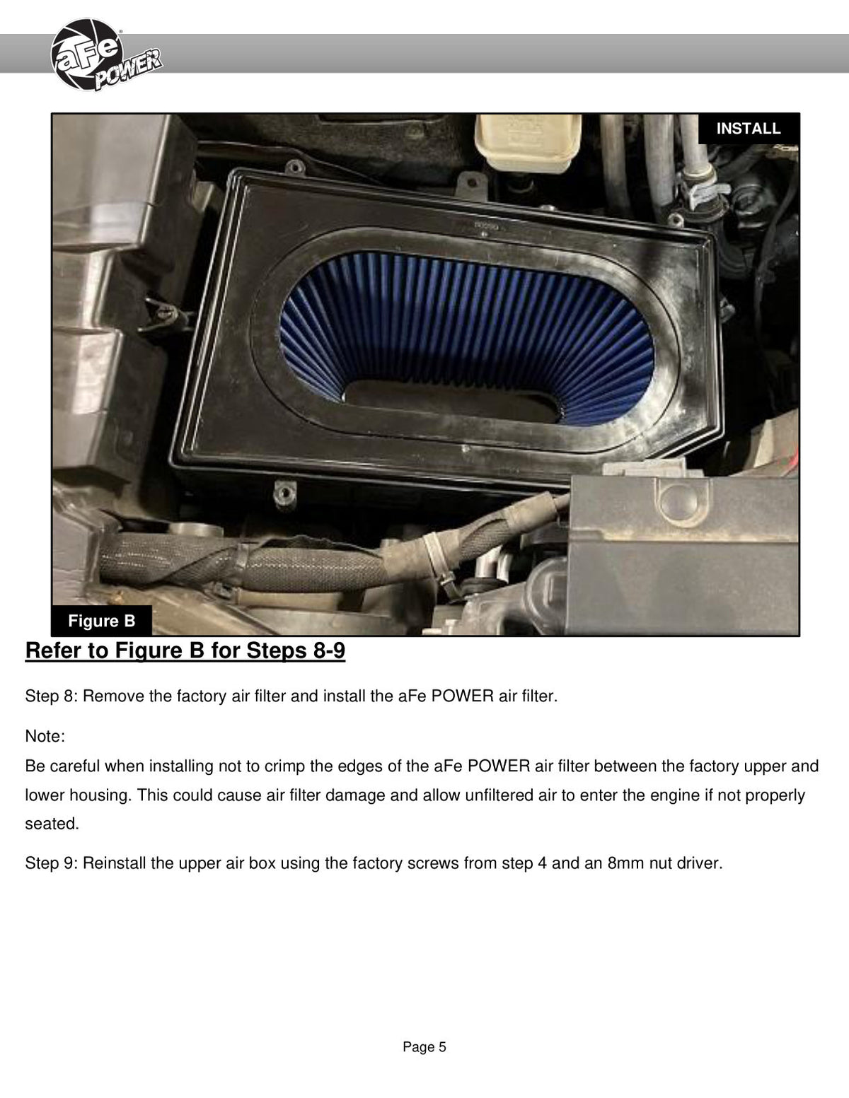aFe Super Stock Induction System Pro 5R | Jeep Wrangler JL JK (07-26) (55-10010R)