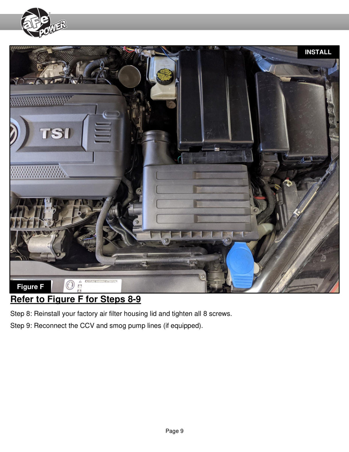aFe Pro Dry S Induction System | VW Golf/GTI/Alltrack (11-21) (55-10012D)