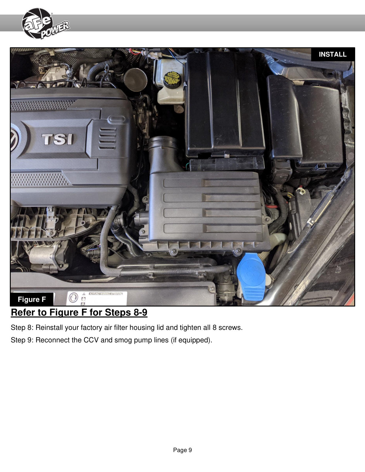 aFe Pro 5R Super Stock Induction System | VW Golf R 2015-2019 (55-10012R)