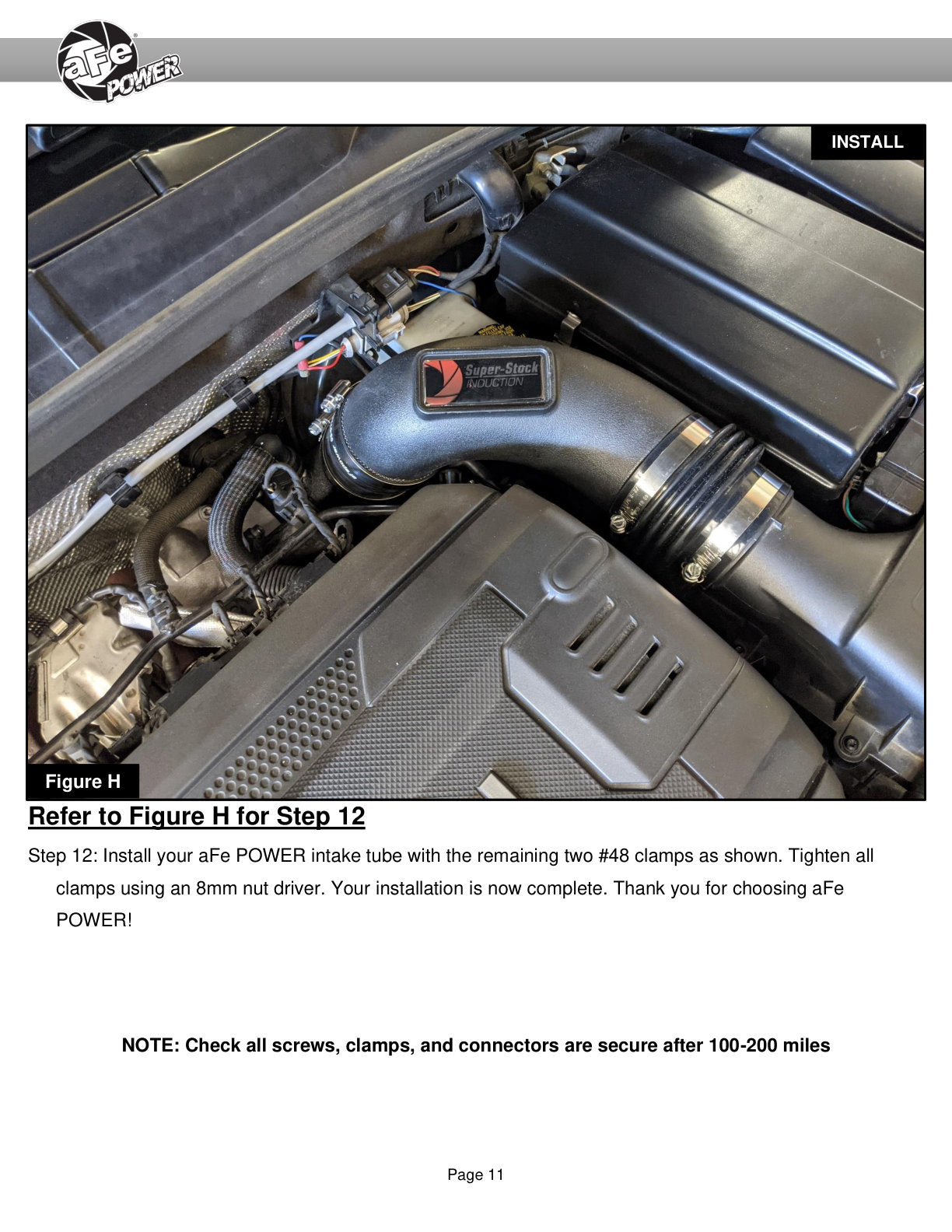 aFe Pro 5R Super Stock Induction System | VW Golf R 2015-2019 (55-10012R)