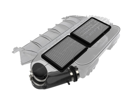 aFe Super Stock Carbon Fiber Induction System w/ Pro DRY S | Ram 1500 TRX (21-22) (55-10014DC)