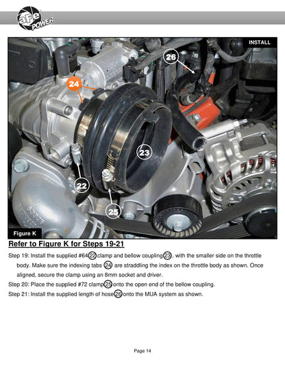 aFe Super Stock Induction System w/ Pro DRY S Filter | Ram 1500 TRX 6.2L (21-23) (55-10014D)