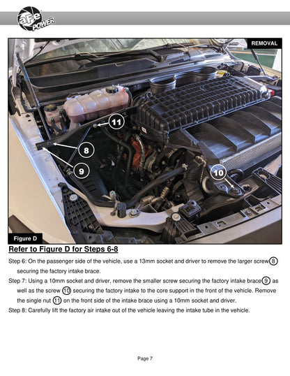 aFe Super Stock Carbon Fiber Induction System w/ Pro 5R | Ram 1500 TRX (21-22) (55-10014RC)