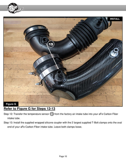 aFe Super Stock Carbon Fiber Induction System w/ Pro 5R | Ram 1500 TRX (21-22) (55-10014RC)