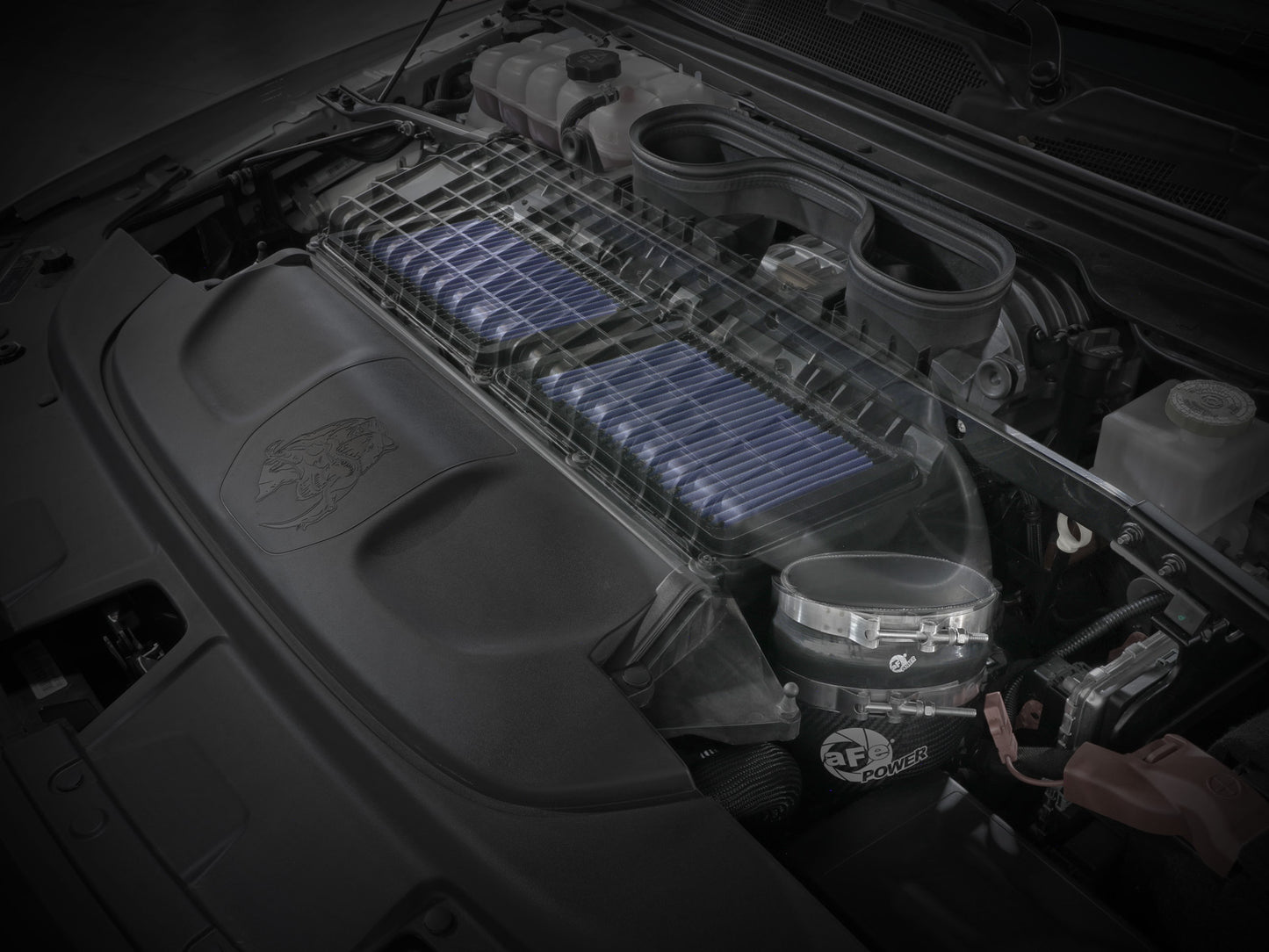 aFe Super Stock Carbon Fiber Induction System w/ Pro 5R | Ram 1500 TRX (21-22) (55-10014RC)