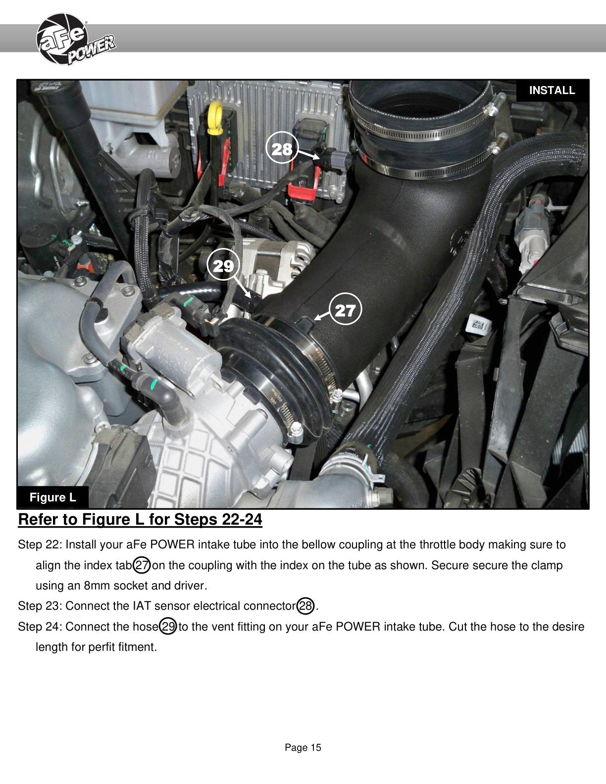 aFe Super Stock Induction System w/ Pro 5R Filter | Ram 1500 TRX 6.2L (21-23) (55-10014R)