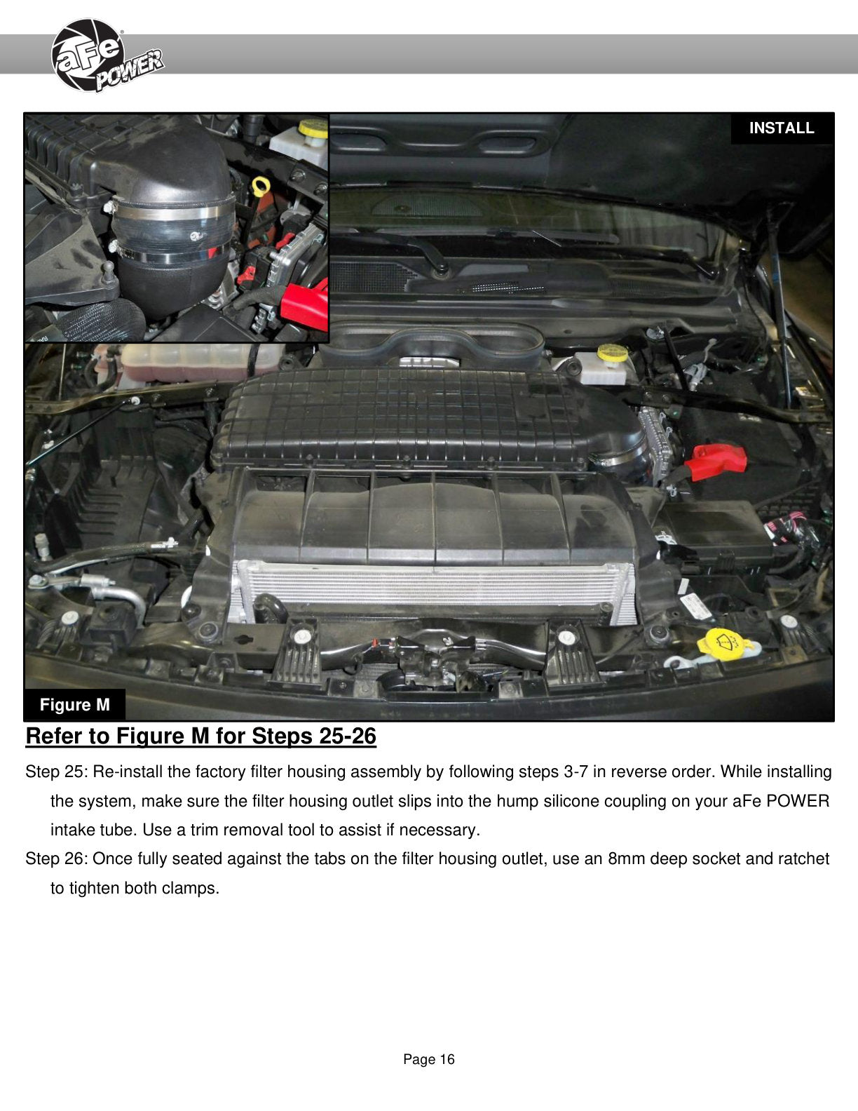 aFe Super Stock Induction System w/ Pro 5R Filter | Ram 1500 TRX 6.2L (21-23) (55-10014R)