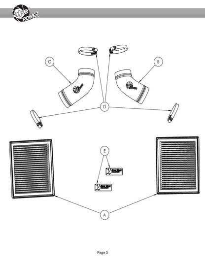 aFe Super Stock Induction System w/ Pro DRY S Media | Jeep 2022-23 / Toyota Tundra V6-3.4L (55-10019DR)