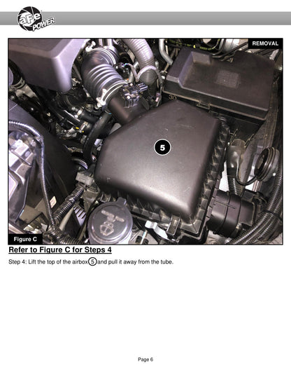 aFe Super Stock Induction System w/ Pro DRY S Media | Jeep 2022-23 / Toyota Tundra V6-3.4L (55-10019DR)