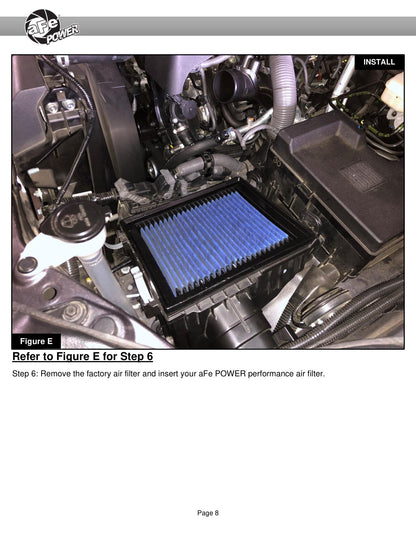 aFe Super Stock Induction System w/ Pro DRY S Media | Jeep 2022-23 / Toyota Tundra V6-3.4L (55-10019DR)