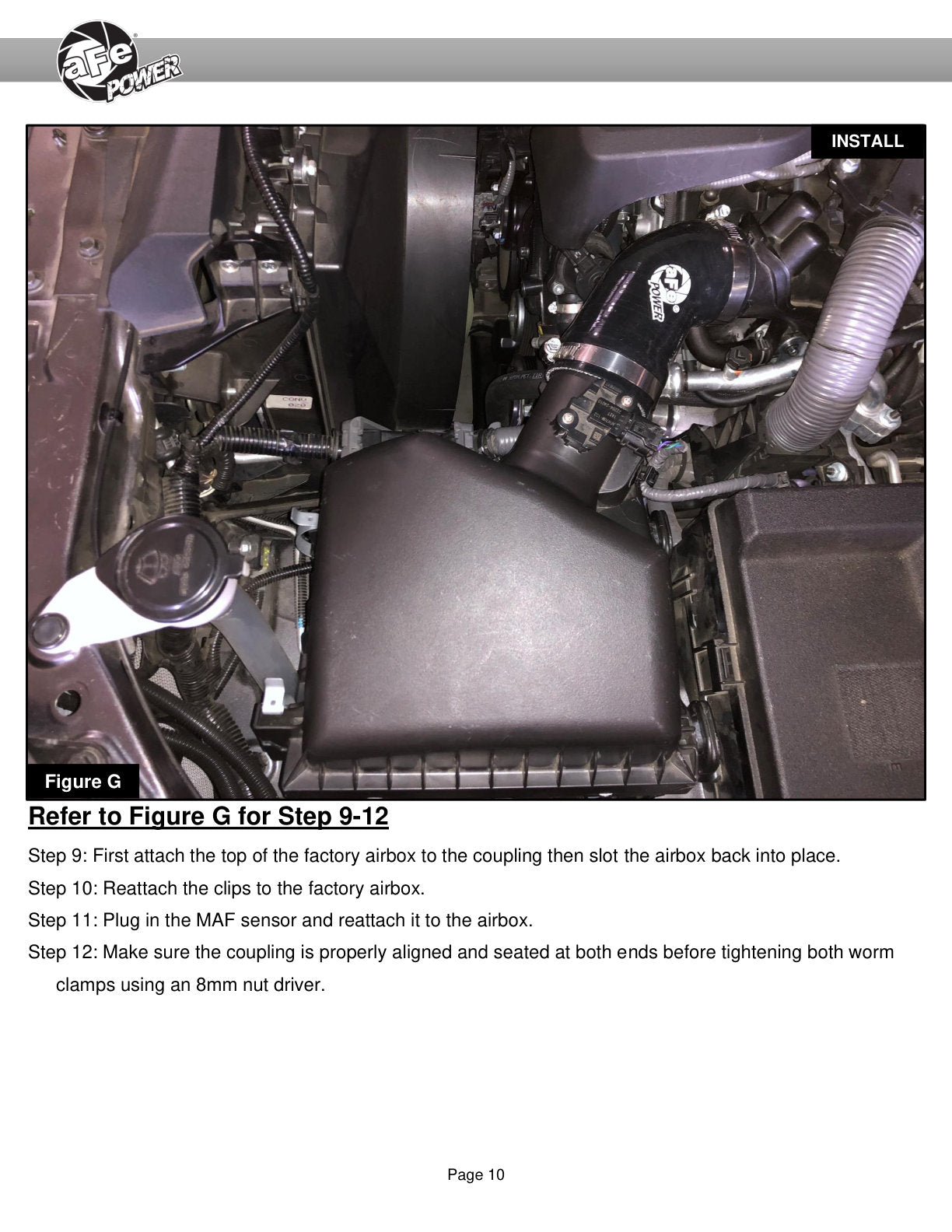 aFe Super Stock Induction System w/ Pro DRY S Media | Jeep 2022-23 / Toyota Tundra V6-3.4L (55-10019DR)