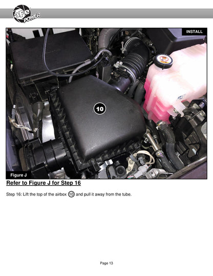 aFe Super Stock Induction System w/ Pro DRY S Media | Jeep 2022-23 / Toyota Tundra V6-3.4L (55-10019DR)