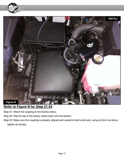 aFe Super Stock Induction System w/ Pro DRY S Media | Jeep 2022-23 / Toyota Tundra V6-3.4L (55-10019DR)
