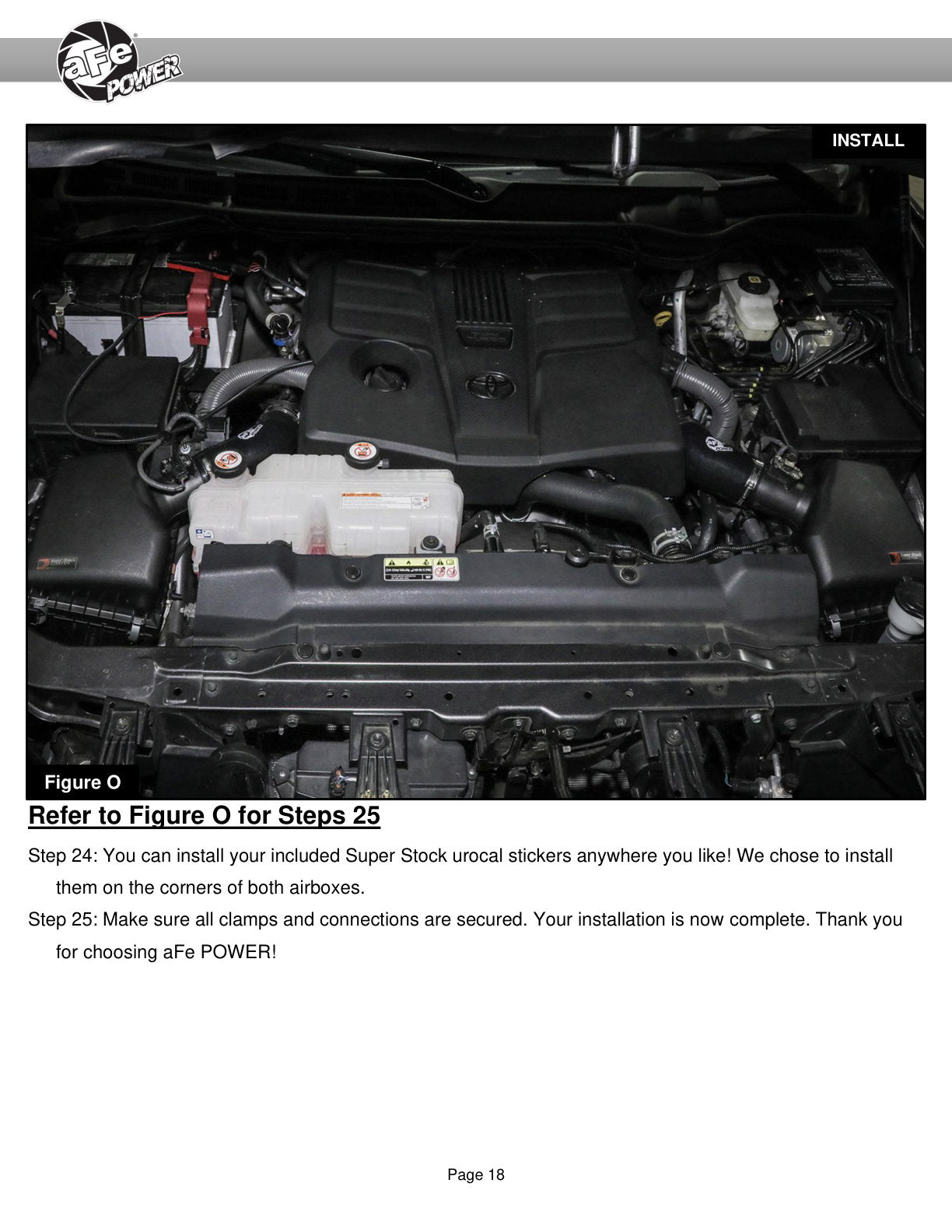 aFe Super Stock Induction System w/ Pro DRY S Media | Jeep 2022-23 / Toyota Tundra V6-3.4L (55-10019DR)