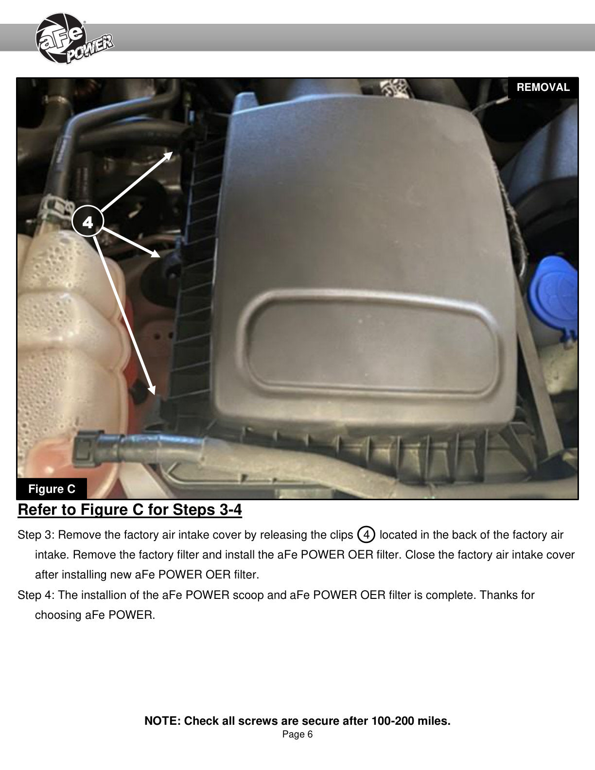 aFe Dynamic Air Scoop w/ Pro DRY S Filter (D.A.S. PLUS) | Ford Ranger L4-2.3L (19-23) (55-11002D)