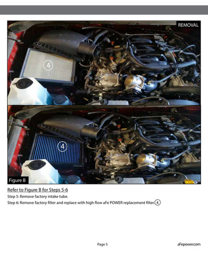 aFe MagnumFORCE Super Stock Induction System | Toyota Tundra V8 4.6/5.7L (07-13) (55-12541)