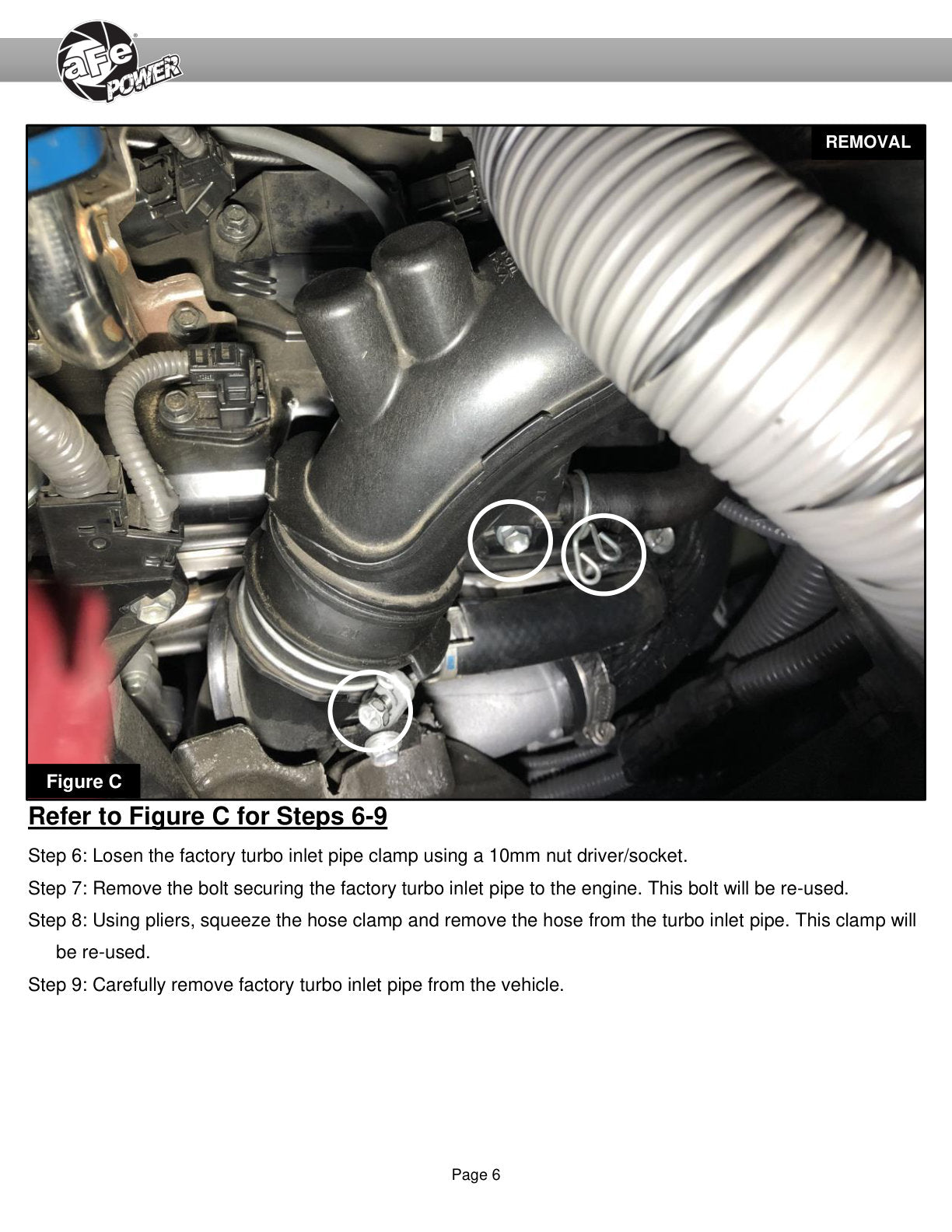 aFe 22-24 Toyota Land Cruiser/Tundra Turbo Inlet Pipes | 2022-26 Sequoia/07-22 Tundra (55-20001-R)