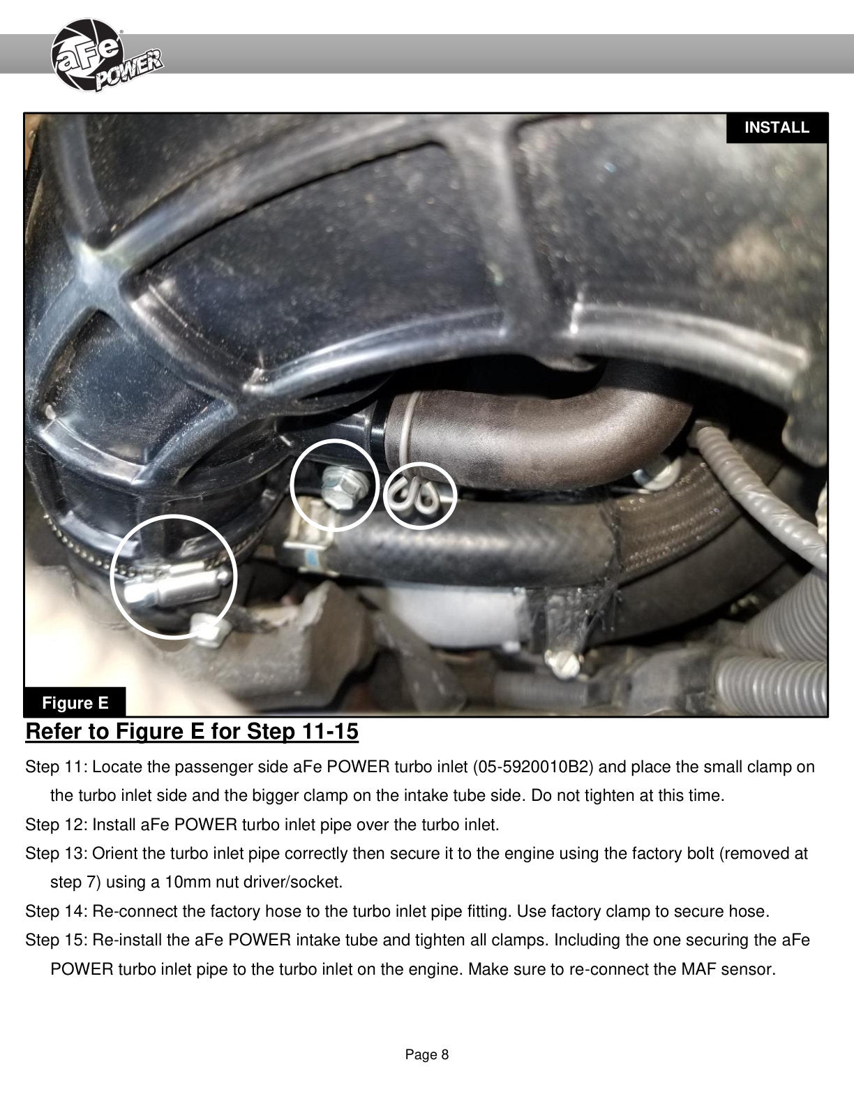 aFe 22-24 Toyota Land Cruiser/Tundra Turbo Inlet Pipes | 2022-26 Sequoia/07-22 Tundra (55-20001-R)