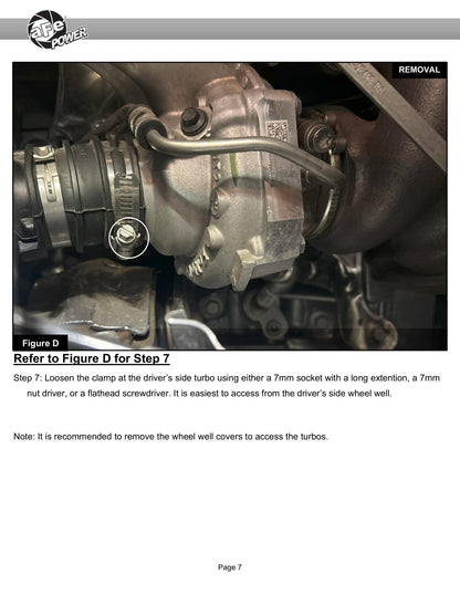 aFe F-150/Raptor 3.5L V6 Turbo Inlet Pipes | Ford Expedition/F-150/Lincoln Navigator (55-20002)