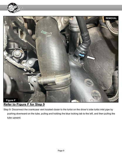 aFe F-150/Raptor 3.5L V6 Turbo Inlet Pipes | Ford Expedition/F-150/Lincoln Navigator (55-20002)