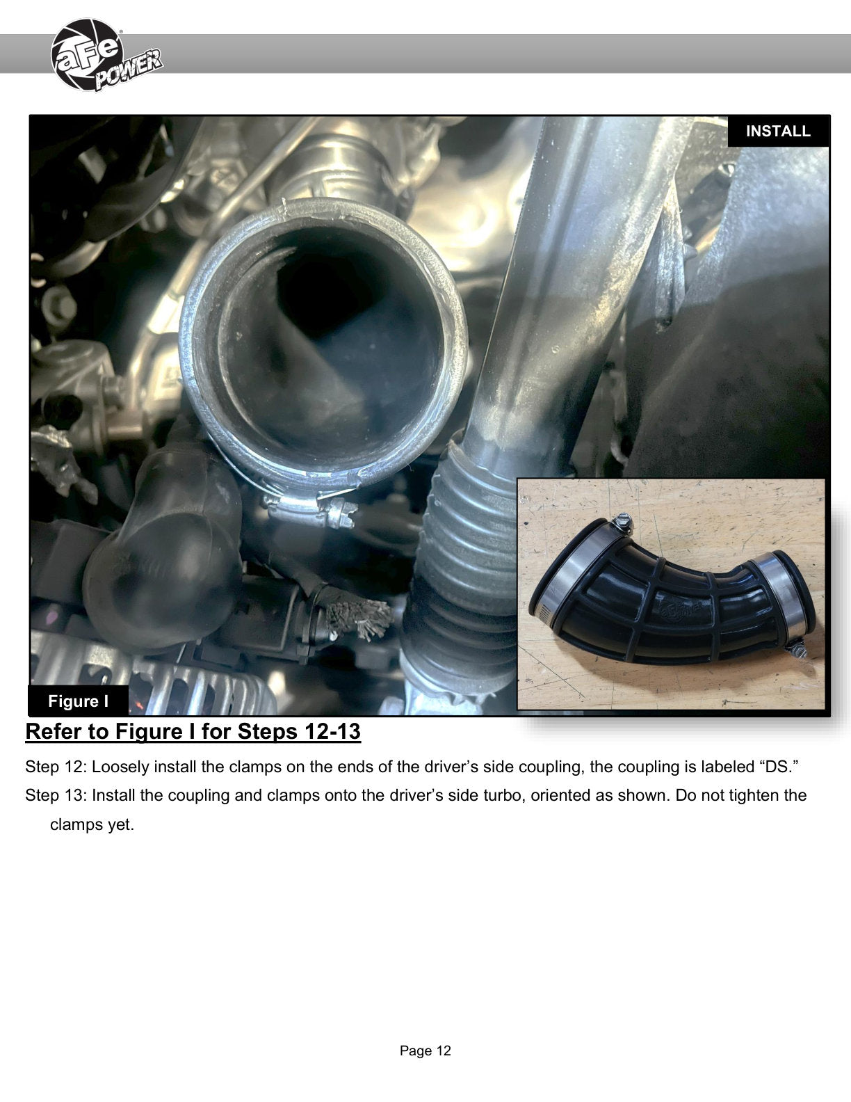 aFe F-150/Raptor 3.5L V6 Turbo Inlet Pipes | Ford Expedition/F-150/Lincoln Navigator (55-20002)