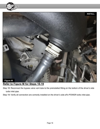 aFe F-150/Raptor 3.5L V6 Turbo Inlet Pipes | Ford Expedition/F-150/Lincoln Navigator (55-20002)